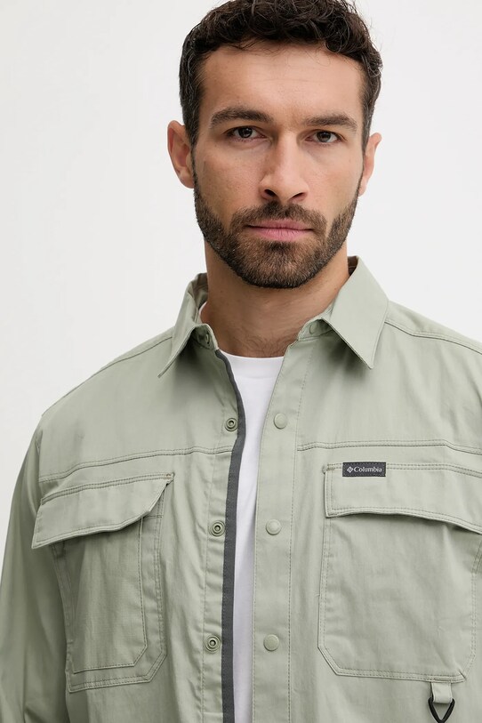 Рубашка Columbia Landroamer Twill зелёный 2120581