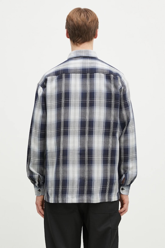 Ρούχα Πουκάμισο Carhartt WIP Longsleeve Blanton Shirt I034379.2MCXX σκούρο μπλε