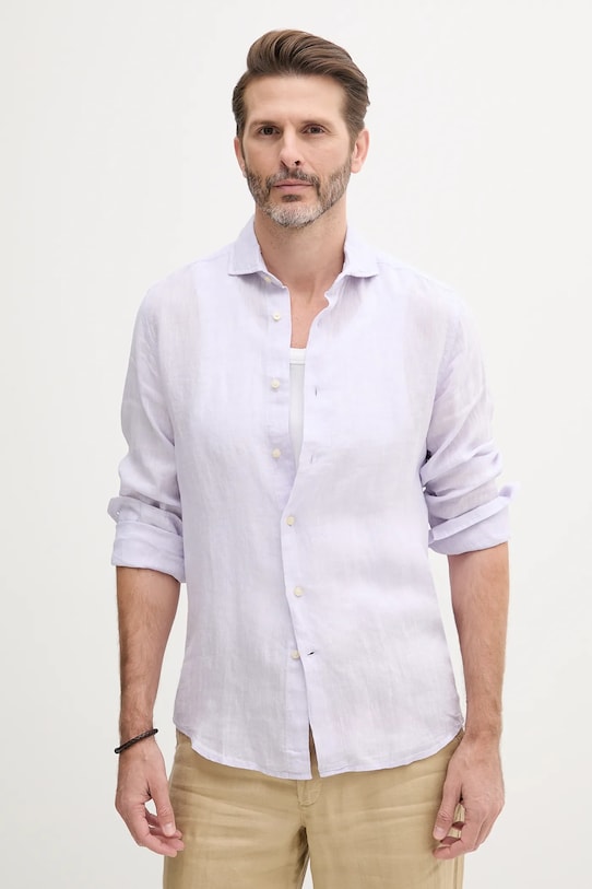 United Colors of Benetton len ing hosszú lila 5BKUUQ04Q