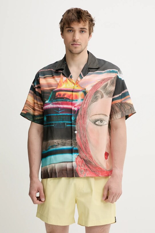 Sunnei camicia corta arancione RTWXSHR038