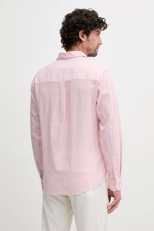 Дрехи Ленена риза Pepe Jeans ARNAU PM308844 розов
