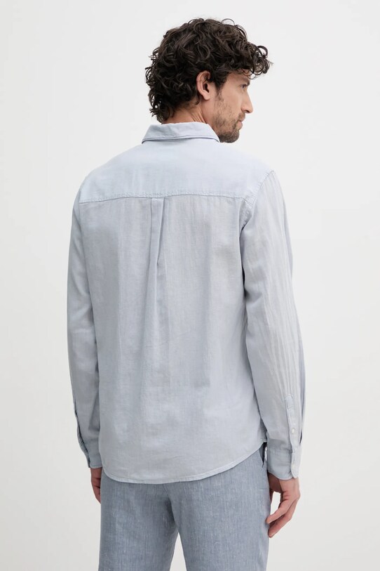 Oblečení Lněná košile Pepe Jeans ARNAU PM308844 modrá