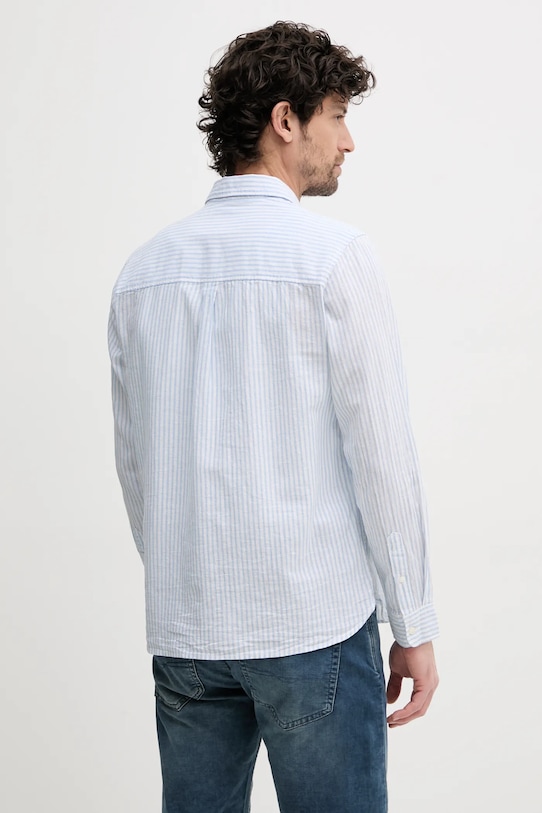 Ruházat Pepe Jeans len ing ARMANDO PM309028 kék