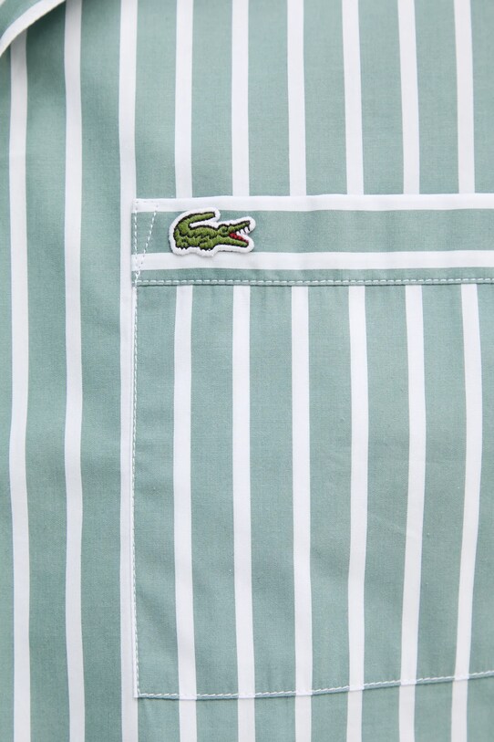 Πουκάμισο Lacoste CH9083 πράσινο