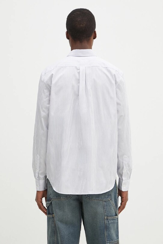 Abbigliamento Lacoste camicia in cotone CH9087 blu