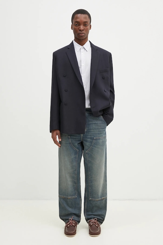 Lacoste camicia in cotone CH9087 blu