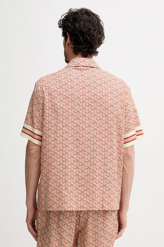 Odzież Lacoste koszula CH9094 pomarańczowy