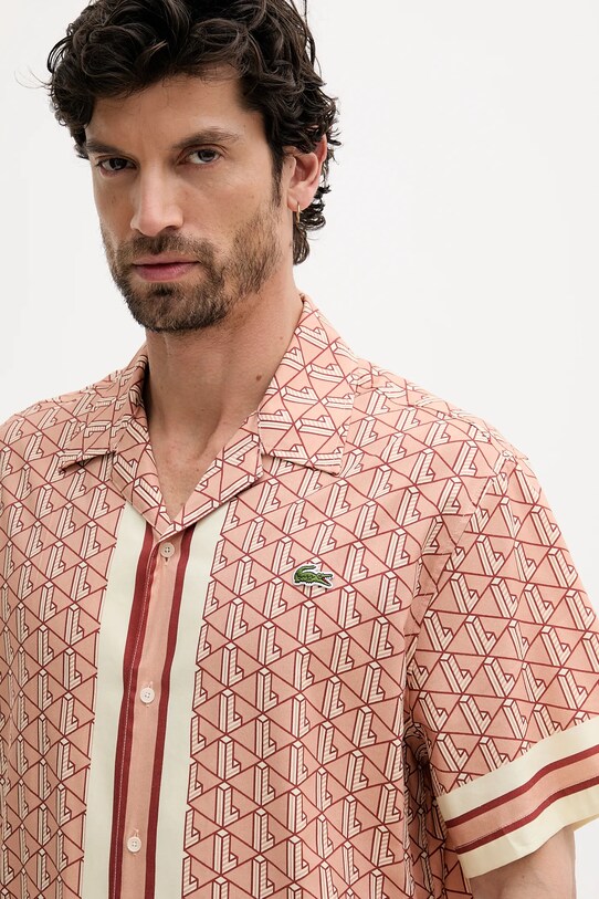 Lacoste cămașă portocaliu CH9094