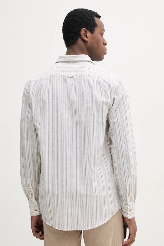 Ruházat Liu Jo lenvászon ing QA5102.T4373 fehér