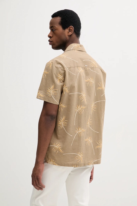 Одежда Рубашка с примесью льна Liu Jo QA5103.T1999 зелёный