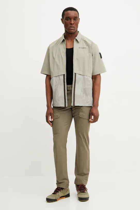 adidas TERREX koszula x National Geographic JD5946 zielony SS25