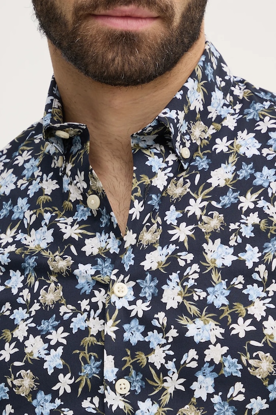 Lindbergh camasa 30.203538.BLUE bleumarin SS25