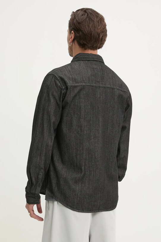Дрехи Дънкова риза Guess Jeans M5RH56.D5M91 черен
