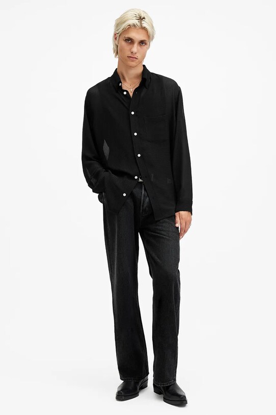 AllSaints cămașă ANDO M037SC