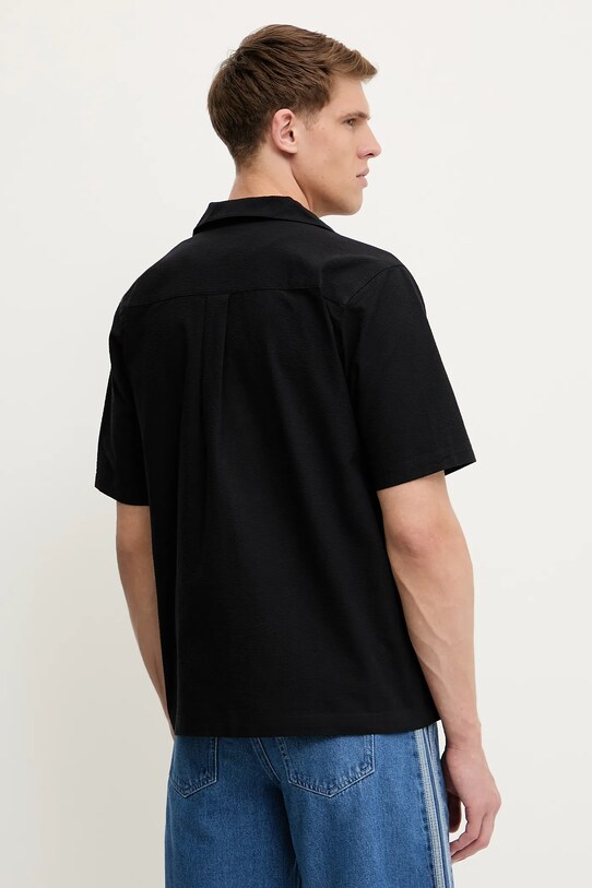 Ruházat adidas Originals pamut ing Essential JD2455 fekete