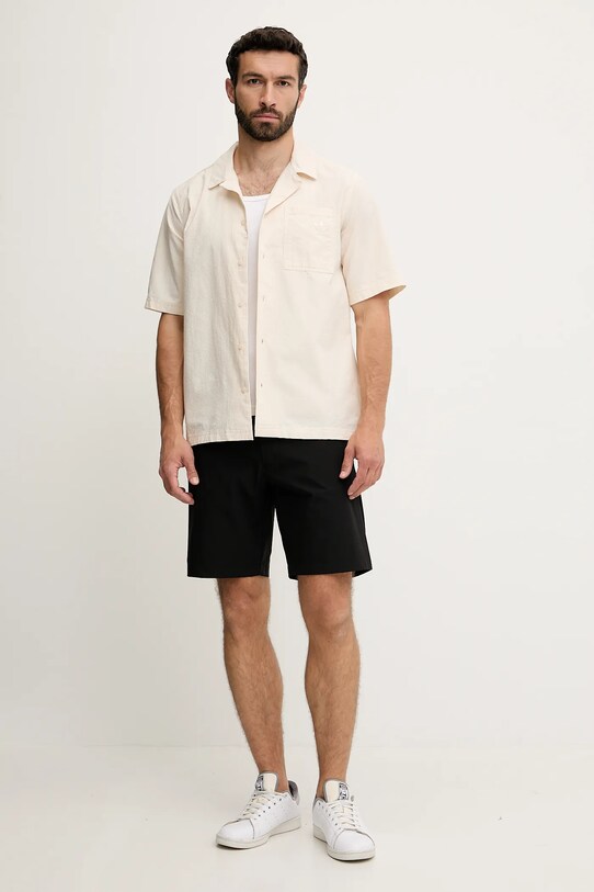 adidas Originals koszula bawełniana Essential JD2456 beżowy SS25