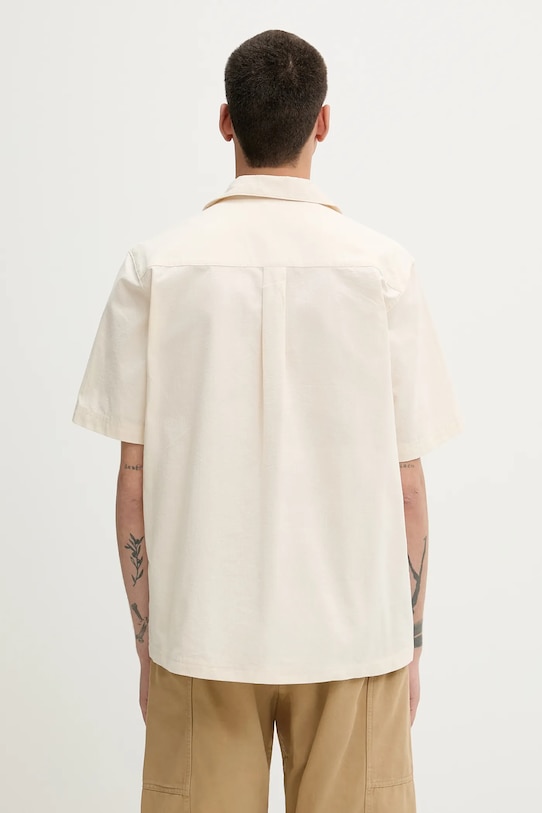 Oblečení Bavlněná košile adidas Originals Essential JD2456 béžová