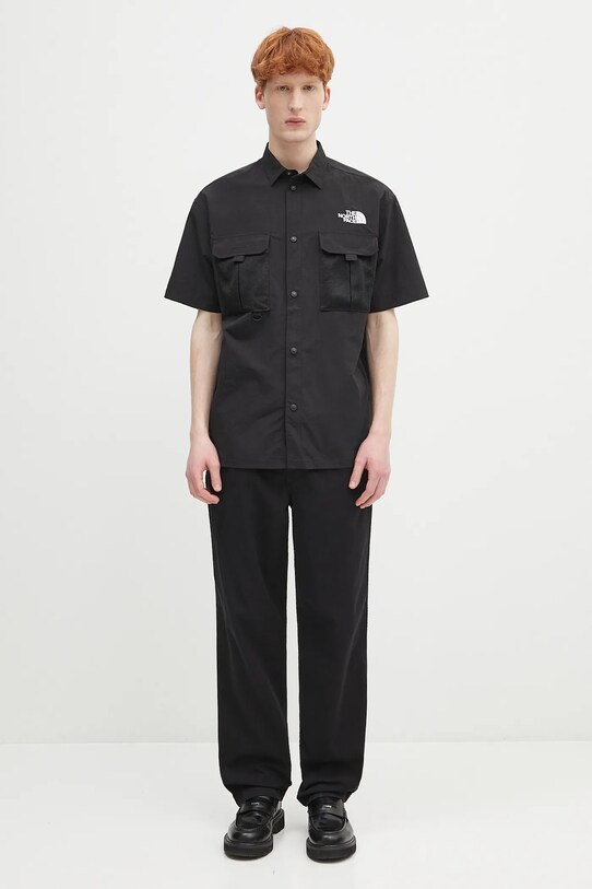 The North Face cămașă TNF X NSE NF0A8BK1JK31 negru