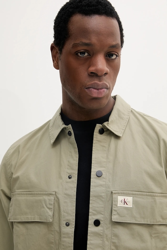 Сорочка Calvin Klein Jeans зелений J30J327584