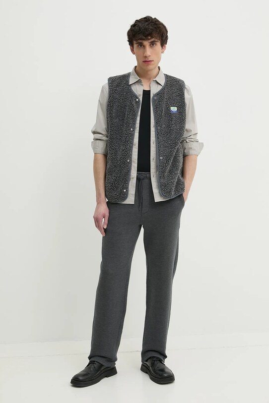 Košile Levi's LS BATTERY HM SHIRT SLIM 86625 šedá SS25