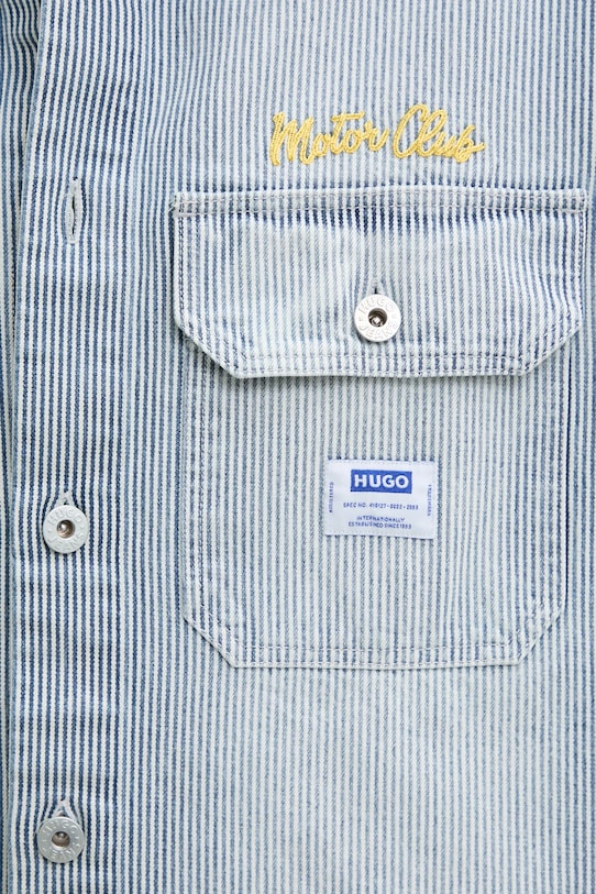 Hugo Blue kurtka jeansowa 50539045 niebieski