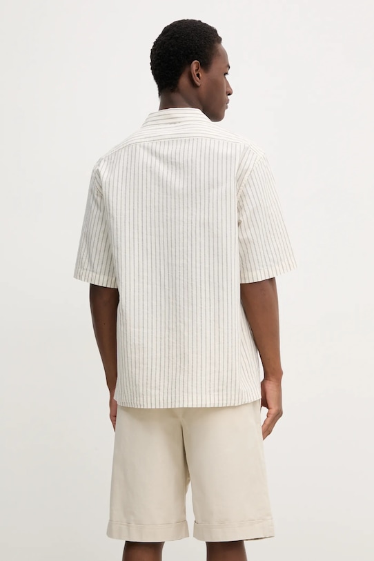 Odzież BARENA VENEZIA koszula bawełniana Camicia Mola CAU5073.2764 beżowy