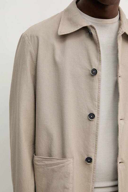 BARENA VENEZIA jacheta de bumbac Camicia Mola OSU5060.2763 bej
