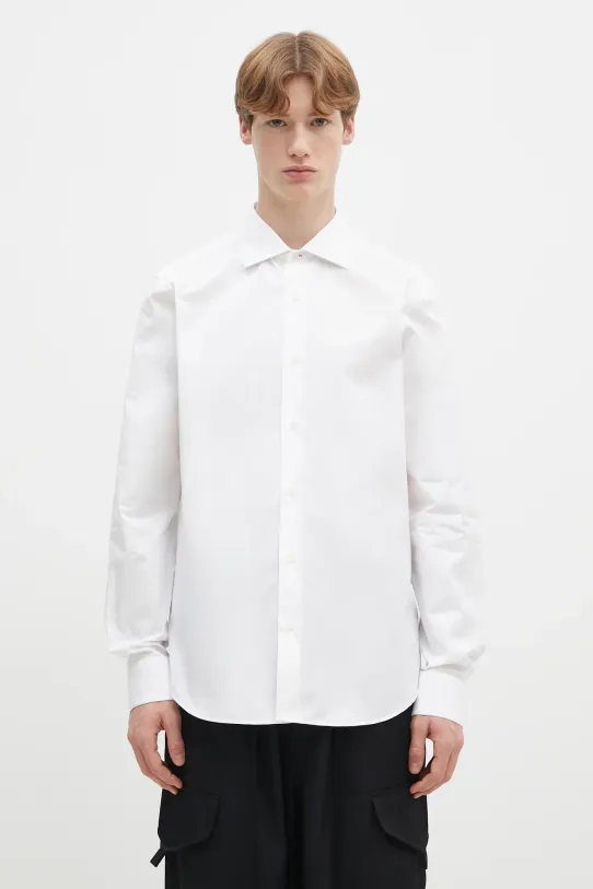 Βαμβακερό πουκάμισο Paul Smith slim λευκό M1R.790Y.M00050