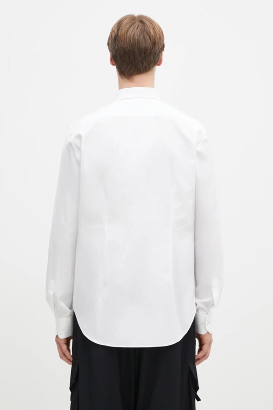 Ρούχα Βαμβακερό πουκάμισο Paul Smith M1R.790Y.M00050 λευκό