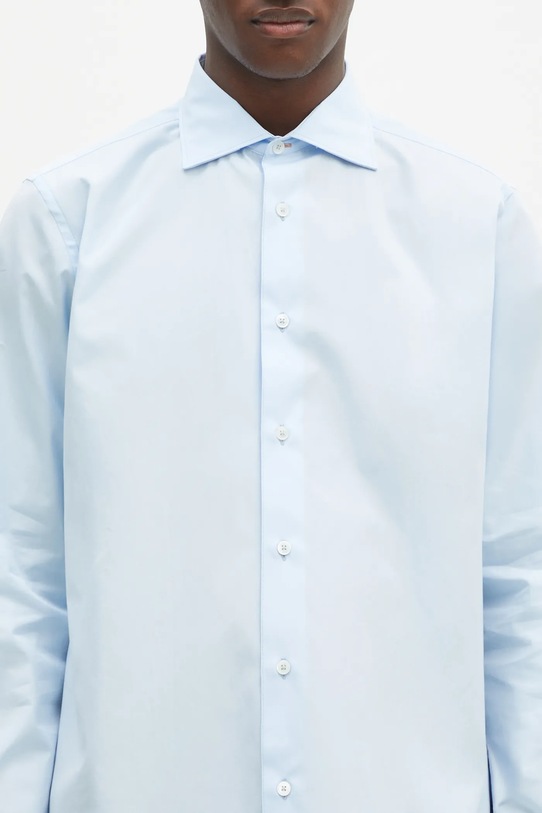 Хлопковая рубашка Paul Smith голубой M1R.790Y.M00050