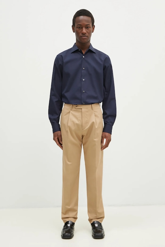 Bavlnená košeľa Paul Smith M1R.790Y.M00050 tmavomodrá