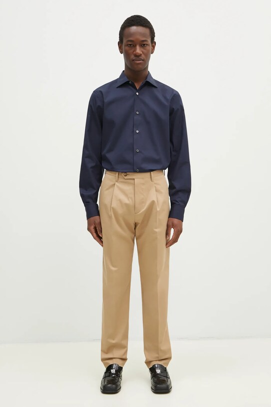 Paul Smith koszula bawełniana M1R.790Y.M00050 granatowy