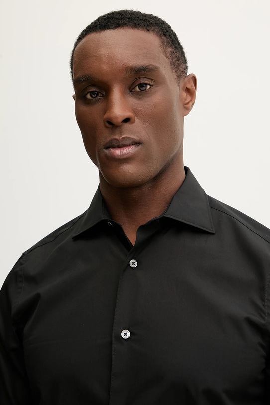 Paul Smith koszula bawełniana czarny M1R.790Y.M00050