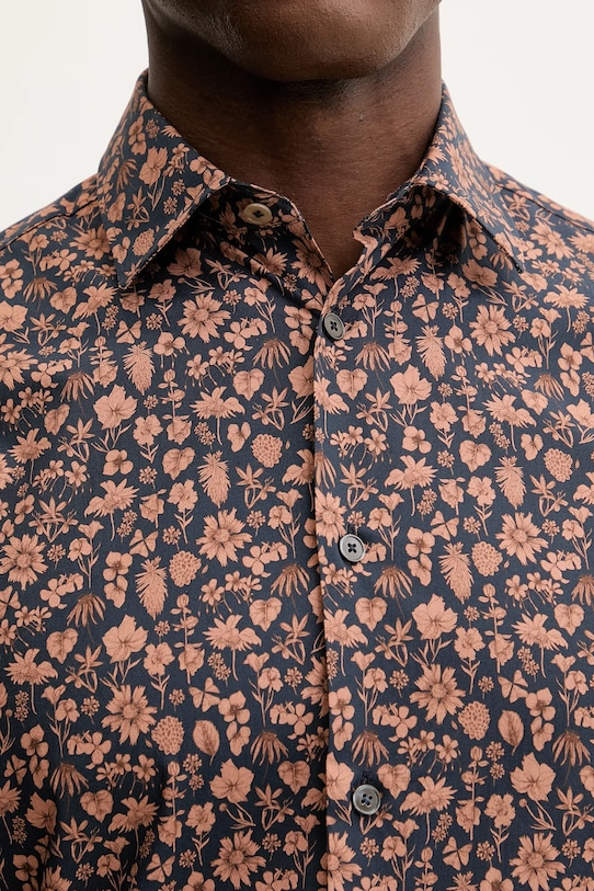 Βαμβακερό πουκάμισο Paul Smith M1R.800P.P02609 σκούρο μπλε