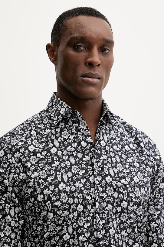 Paul Smith cămașă din bumbac negru M1R.800P.P02609