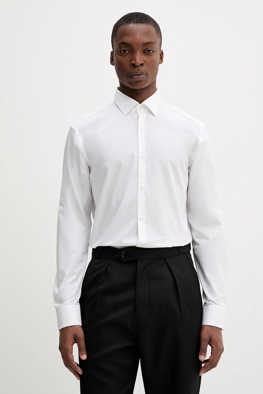 HUGO cămașă din bumbac alb 50539707