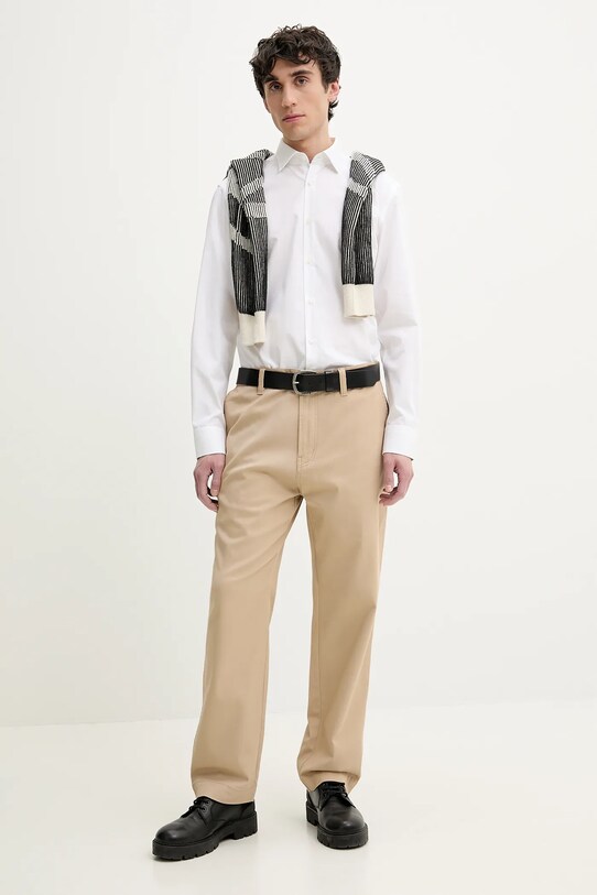 HUGO pamut ing 50539808 fehér SS25