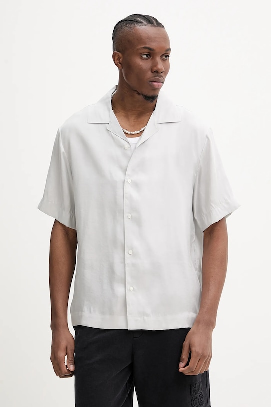 HUGO koszula casual szary 50539342