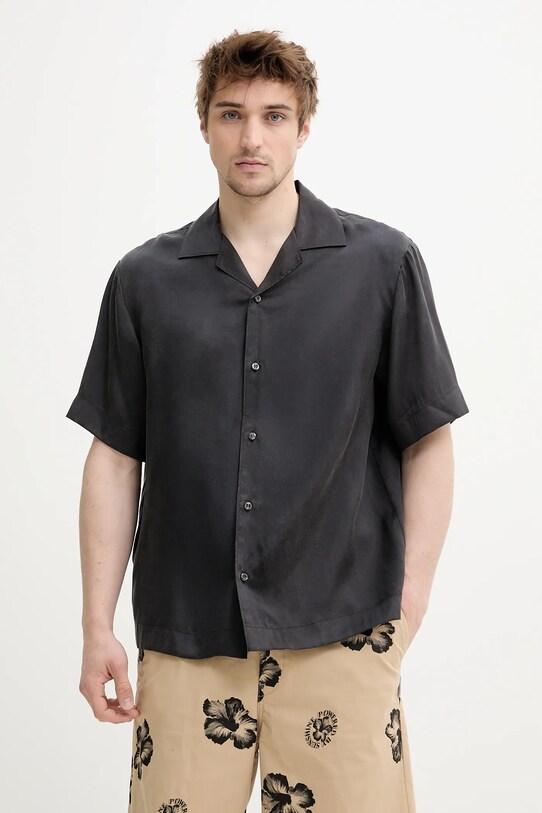 HUGO camasa scurt negru 50539342