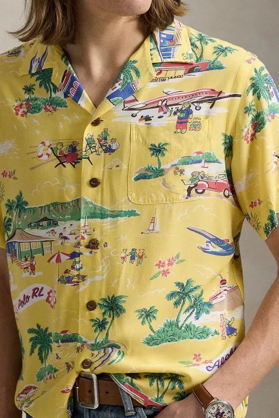 Polo Ralph Lauren koszula żółty 710964796