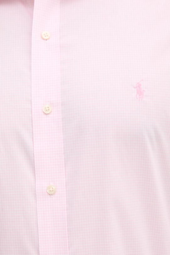 Polo Ralph Lauren cotton shirt 712969006 pink SS25