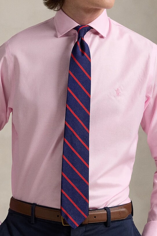 Одежда Хлопковая рубашка Polo Ralph Lauren 712969015 розовый