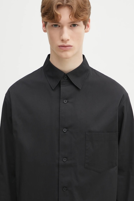 Košile Y-3 Reflex Shirt černá JD1453