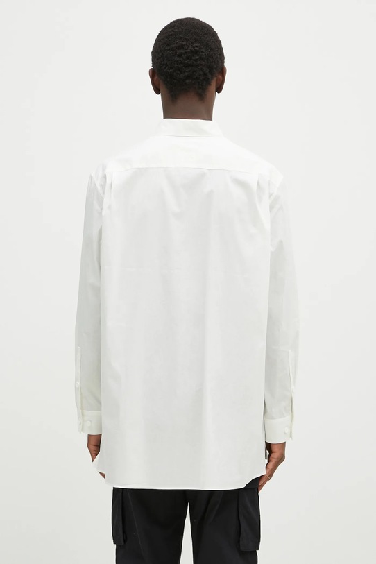 Ρούχα Πουκάμισο Y-3 Pleated Pocket Shirt JL6665 λευκό