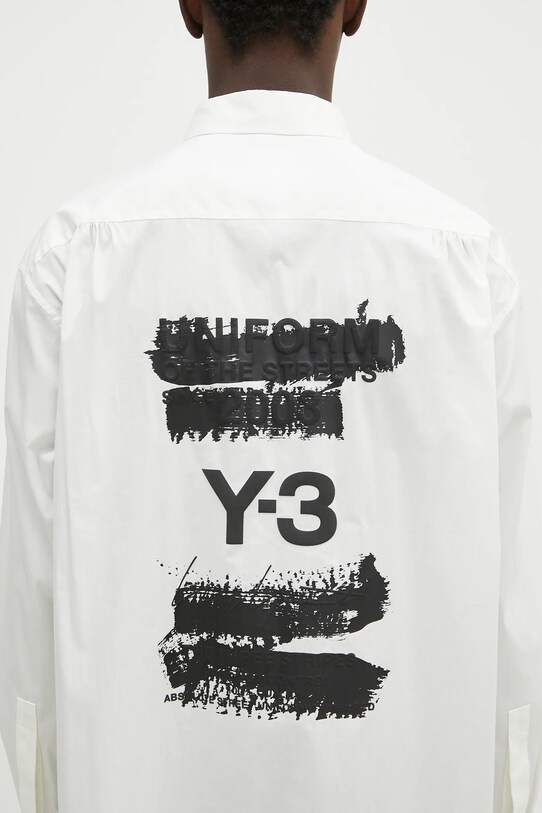 Košulja Y-3 Graphic Shirt bijela JM3202