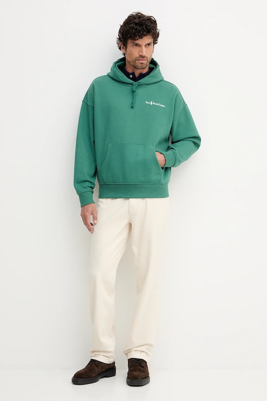 Кофта Polo Ralph Lauren Long Sleeve Sweatshirt 710961135 зелений SS25