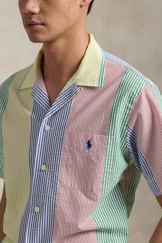 Polo Ralph Lauren cămașă din bumbac Sport Shirt multicolor 710964421