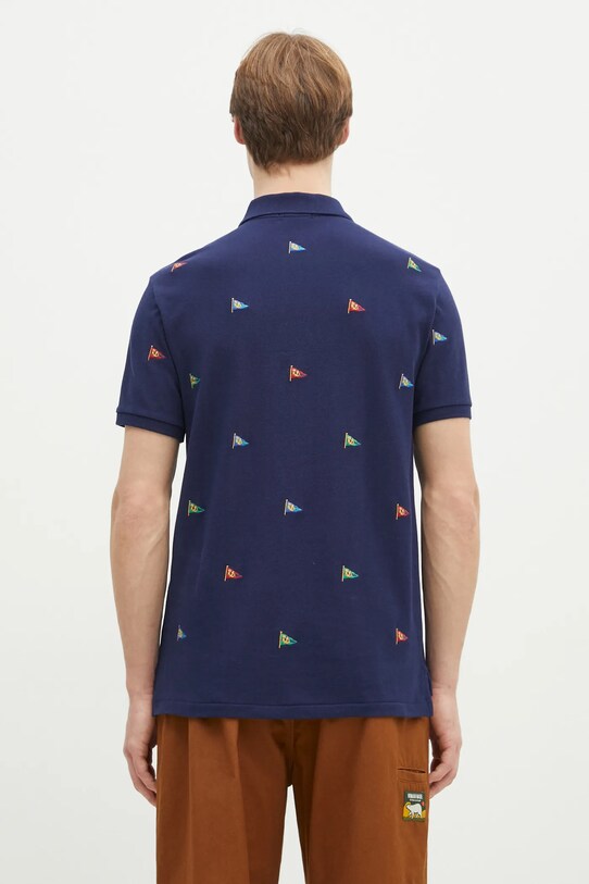 Ρούχα Βαμβακερό μπλουζάκι πόλο Polo Ralph Lauren Shirt 710964722 σκούρο μπλε