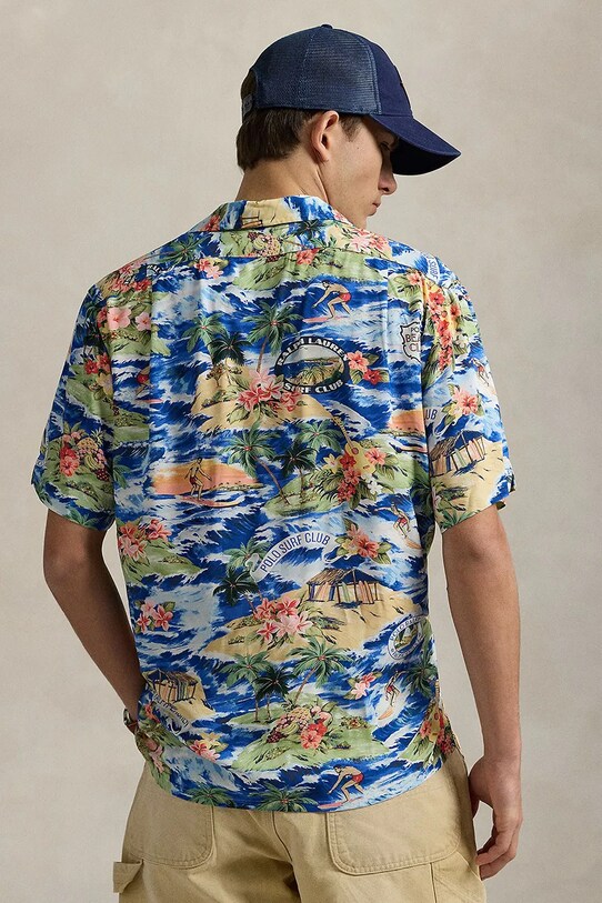 Košulja Polo Ralph Lauren Sport Shirt 710964795 šarena SS25