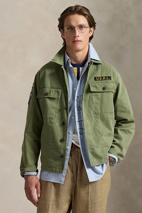 Polo Ralph Lauren koszula Sport Shirt regular zielony 710965071